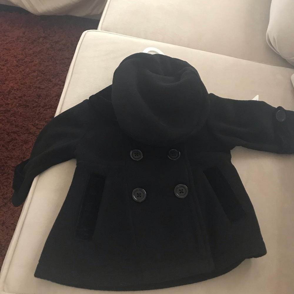 Pea coat for children 12 M never worn
